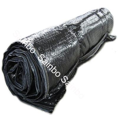 China Waterproof 6x25ft Anti UV PE Insulated Tarpaulin Concrete Cover for sale