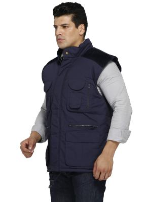 China Marina de guerra para hombre/negro/aceituna del chaleco del invierno de la pana de la moda con la cintura ajustable en venta