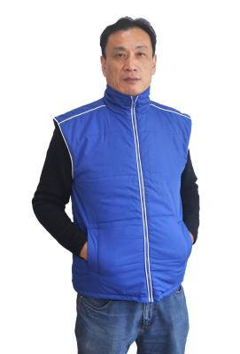 China Vlies-Futter-Körper-Wärmer-Weste/Winter-Arbeits-Weste mit Polyester-Auffüllen 100% zu verkaufen