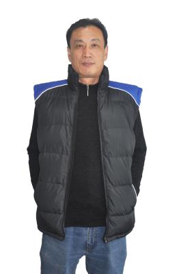 China Ton-Körper-Wärmer-Westen-Polyester-Material 100% des Winter-zwei mit gemütlichem Vlies-Futter zu verkaufen