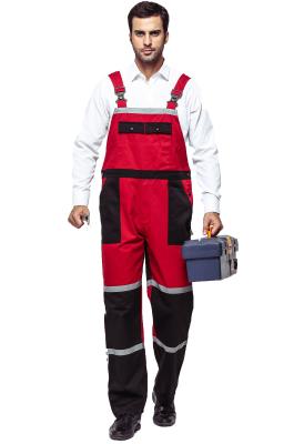 China Van de het Contrastkleur van de keperstofstof de Waterdichte Slab en Steun Workwear met Weerspiegelende Band Te koop