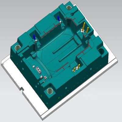 China Vacuum forming machine for forming luggage suitcase China factory wholesale price abs/PC OEM mold for luggage shell case mold plastic injection die mold for sale