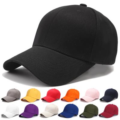 China COMMON Logo Duck Tongue Hat Solid Color Cotton Printed Light Flat Baseball Cap Sports Embroidered Hat for sale