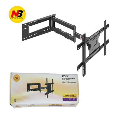 China SPCC Cold Rolled Steel North Bayou LCD Bracket Swivel NB SP2 Tilts Full Motion TV Wall Mount for sale