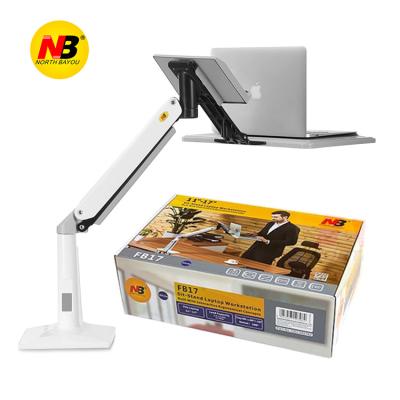 China North Bayou Flexible Aluminum Adjustable Notebook Laptop Desk Stand Alloy+ABS NB FB17 for sale