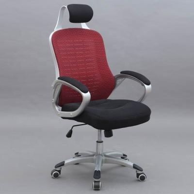 China Executive chair WS5058 Thailand mesh chairs mesh fabric office staff chair with choiceable Italian headrest and footrest general use best price for sale