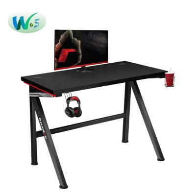 China WSZ505A Executive Chair Ergonomic Design With Led Table Light Height Adjustable Gaming Computer PC Desk Inside For Home Office Furniture for sale