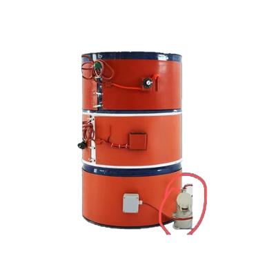 China Building Material Stores New Custom Design 200 Liter Silicone Rubber Barrel Gas Cylinder Oil Can Heater Band Jackets For Drums for sale