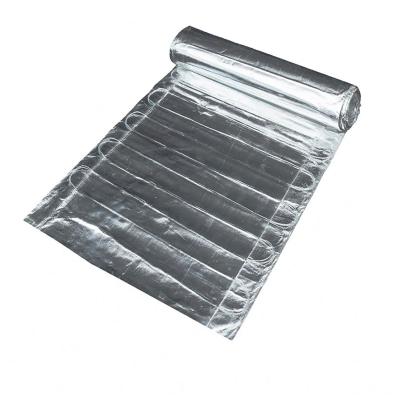 China Save Energy Custom Design Aluminum Foil Room 20 Watt 220v Warm Indoor Floor Electric Heater Mat For Bathroom for sale