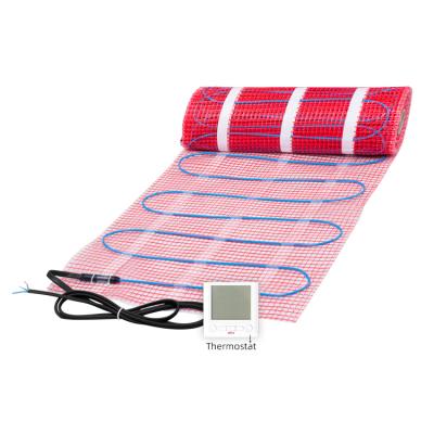 China 220V Programmable Hot Sale Electric Far Radiating Floor Warmer Energy Saving Cable Heated Mat For Floor Heating System for sale