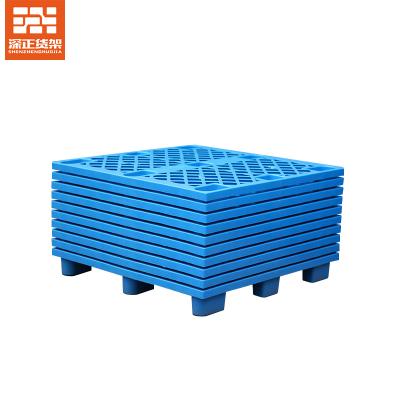 China Factory Wholesale 4 Ways Durable Cheap Economy Plastic Pallets For Warehouse Logistics Use for sale