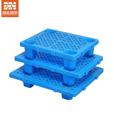 China High quality heavy duty stackable durable plastic pallet entry 4way cheap durable plastic euro pallet for sale for sale