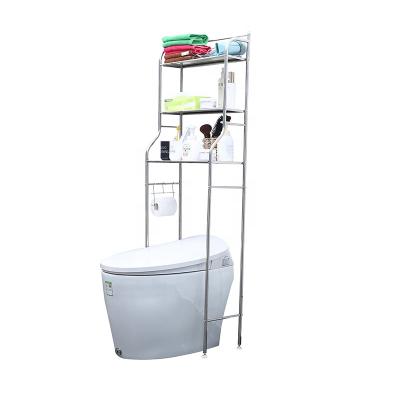 China 3 Shelf Sustainable Bathroom Rack Space Saver Toliet Rack for sale