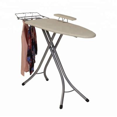 China Mesh Top Folding Ironing Board With Mini Sleeve Ironing Board for sale