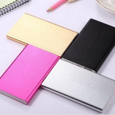 China 10000mah portable powerbank card powerbank slim power bank with OEM logo 9001-10000(mah) for sale