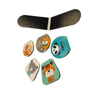 China Shape Custom Paper Magnetic Bookmarks With Charm Dog Sublimation 30 Positive Message Magnetic Bookmarks for sale