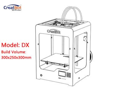 Cina alimentazione a distanza dell'ugello 3d di potere 300W della stampante del touch screen doppio di CreatBot DX in vendita