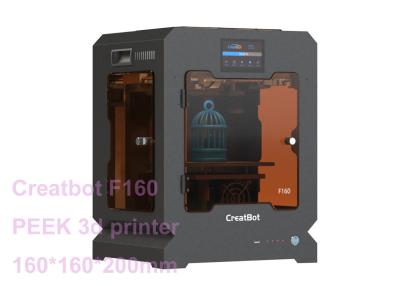 China Single Head Fully Enclosed High Resolution 3D Printer High Temperature PEEK 3d Printer Creatbot F160 for sale