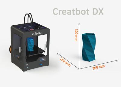 China modelo de alta resolução de Creatbot DX da máquina da impressora 3d do diâmetro do filamento de 3.0mm à venda