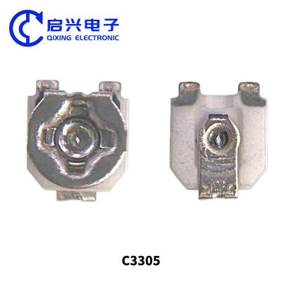 China Metallglasverglasetes Potentiometer C3305 mit 100R-1M Widerstandsbereich für Verstärker zu verkaufen