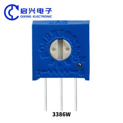 China 3386-Serie Eindrehpotentiometer 10k Ohm Widerstandsspannung 500V zu verkaufen