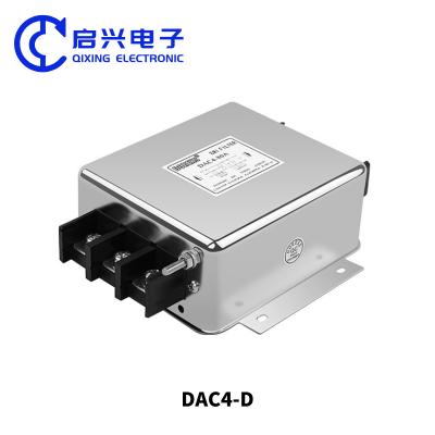 中国 DAC4-Dシリーズ 三相電源 EMIフィルター 40A 50A 60A 80A 100A 販売のため