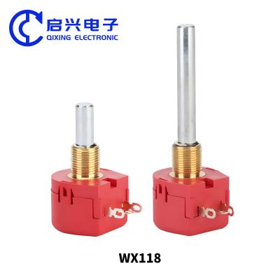 Chine WX118 Potentiomètre en film de carbone en filetage à tour unique 1K 2K 5K à vendre