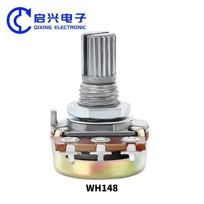 China Taper rechthoekige roterende potentiometer WH148 lineaire potentiometer B500K Te koop