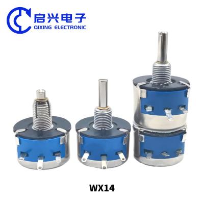 China Einzeldrehpotentiometer WX14-11 WX14-12 WX14-32 3W 1K 2K2 4K7 zu verkaufen