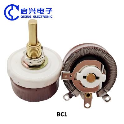 China BC1 Disco de alta potencia estadounidense Disco variable Resistencia ajustable Reostato deslizante 25W 50W 100W 500W en venta