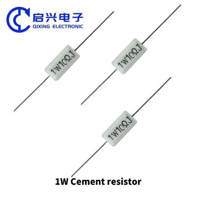 China Resistores cerâmicos isolados 5W 10W 0,25R 0,5R 3R 27R 12R 100R 5% para aplicações lineares à venda