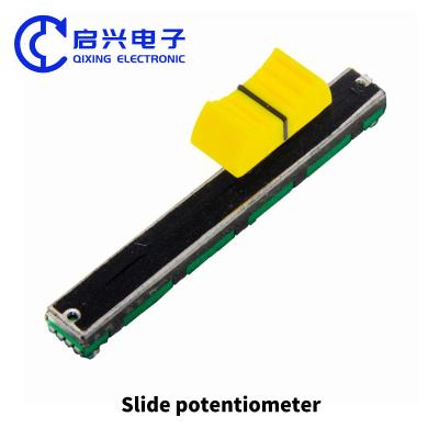 China B103 Fader de mezclador de 75 mm B10K Circuitos integrados de doble canal de potencialímetro deslizante recto en venta