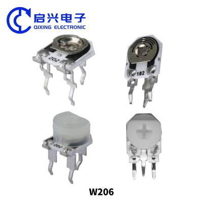 China W206 0,25W Einzelspulenpotentiometer mit einfacher Anpassung und Langzeitfunktionalität zu verkaufen