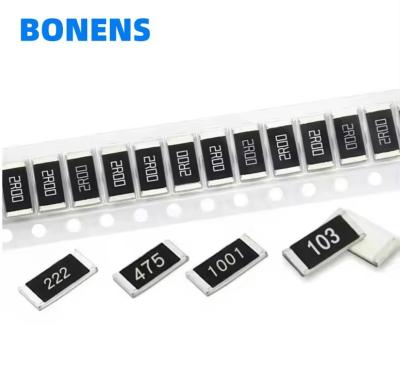 Chine Résistant à puce à film épais SMD 0201 0402 0603 0805 1206 1210 2512 1812 2010 2512 0R-1R-10M 1% 5% Résistant SMD à vendre