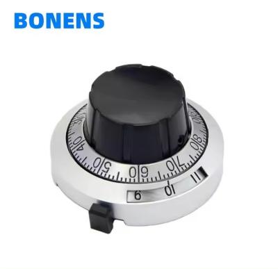 China Promotional 46MM B2 precision potentiometer knob dial knob adjustable resistance multi-turn knob 3590S for sale