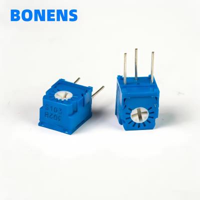 China 3323-Serie Einfachdreh-Metallglasglas Trimmer Potentiometer 3323s zu verkaufen