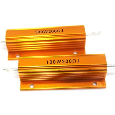 中国 RX24 50w 50RJGold アルミ 収納 ワイヤーワンドレジスタ 高電力 販売のため