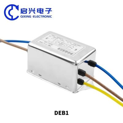 China DEB1 220v 20a Leistungsfilter EMI-Filter Hersteller Einphasen-AC 1A 3A 6A 10A Industrie-EMI-Filter zu verkaufen