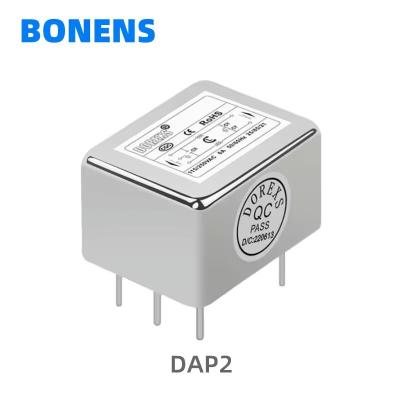 중국 DAP2 1A 3A 6A 10A PCB 장착 단일 단계 EMI EMC 전력 필터 판매용