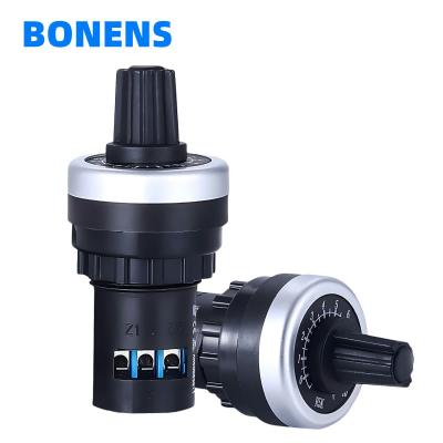 China Bonens High Precision Potentiometer LA42DWQ-22 IP65 22mm Rotary Potentiometer 1k 2k 5k 10k for sale