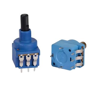 Chine WH116AK 10a 250v potentiomètre rotatif à commutateur avec potentiomètre à faible intensité de commutateur b500k à vendre