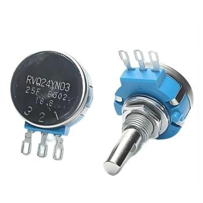 Chine Film Potentiometer Half Shaft RVQ24YN03 B502 5K 10K 25F For Motorcycle Racing Car Arcade Game Machine Brake Accelerator à vendre