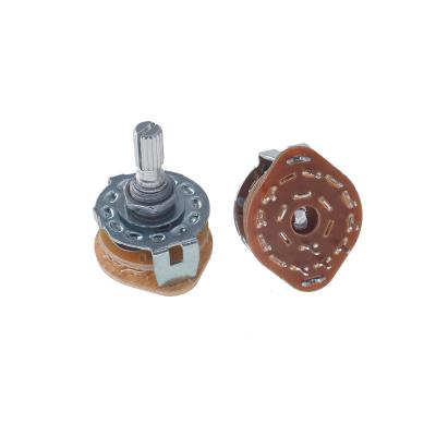 Chine Performance Rotary Electrical Switches With N/A Rotation Angle And DC30V 0.3A Max. Current à vendre