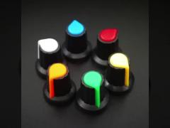 AG2 switch cap WH148 plastic knob plum blossom handle 15X17mm handle 6MM potentiometer amplifier
