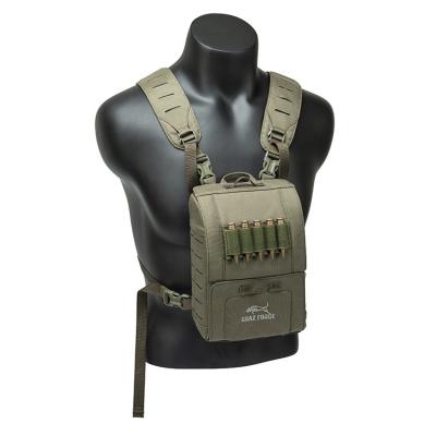 China Laser Cut Molle System Wholesale Durable Straps Binocular Chest Harness Package en venta