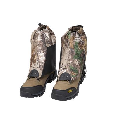 中国 High Quality Custom Water Proof Foot Strap GAF Camouflage Cuff Leg Cover Snake Bite Proof Adjustable Rubber Camping Hunting Leg Cuffs 販売のため