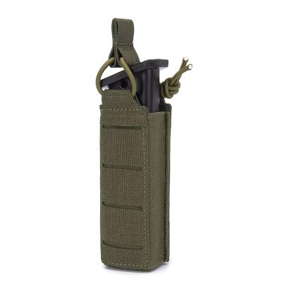 China GAF 1000D 9mm Pistol Magazine Pouch Nylon Military Laser Cut Single Molle à venda