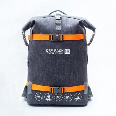 中国 GAF Anti-theft Backpack 20L Waterproof Dry Swimming Recycling Bag Rafting Floating Backpack River Trekking Bag Navigation Kayaking 販売のため