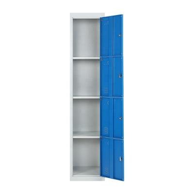 China (Size) Industrial School Adjustable High Quality Gym Single 4 Door Metal Locker for sale