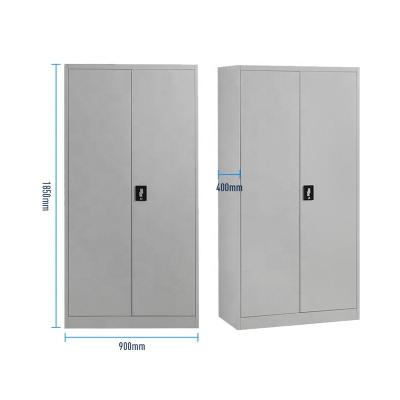 China Knock Down Hot Sale Office Furniture Lock 2 Door File Cabinet Factory Price Metal Office Master Cabinet and Useful Steel Filing Cabinet for sale